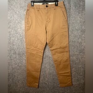 Hollister Men's 29 Khaki athletic skinny chino pants